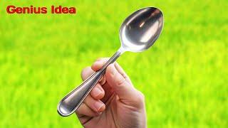 The MOST BRILLIANT Idea from an Ordinary Spoon - You'll Be AMAZED!