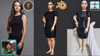 PART 4: How to Make a Dress in Blender for 3D Printing ?