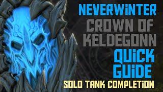 Neverwinter - How to "really" beat Crown of Keldegonn | Mini Guide
