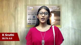 IELTS Preparation | Manya-The Princeton Review | Student Testimonial | K Sruthi