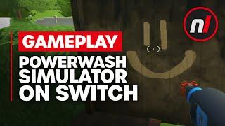 PowerWash Simulator Nintendo Switch Gameplay