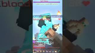 Minecraft combo moment #minecraft #майнкрафт #pvp #combo #videogame #recommended #рекомендации