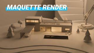 How to create Maquette Render in Enscape