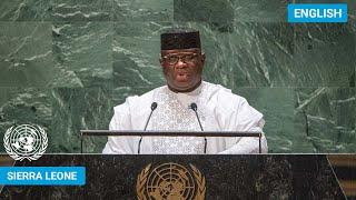  Sierra Leone - President Addresses United Nations General Debate, 78th Session | #UNGA