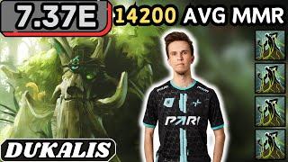 7.37e - Dukalis TREANT PROTECTOR Hard Support Gameplay 33 ASSISTS - Dota 2 Full Match Gameplay