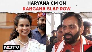 Kangana Ranaut Slap News | Haryana CM On Kangana Slap Row: “Action Will Be Taken Against Accused...”