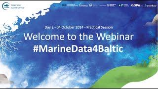 Marine Data 4 Baltic Sea - Session #2 - 4 October 2024