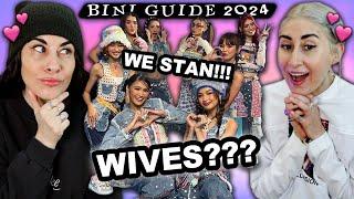 GAYS REACT to Unhelpful Guide to BINI 2024 FOR THE FIRST TIME!!!