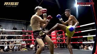  England vs Thailand  – Explosive Muay Thai Full Fight Ends in Knockout!