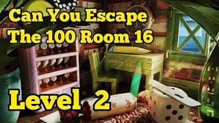 Can You Escape The 100 Room 16 Level 2 walkthrough