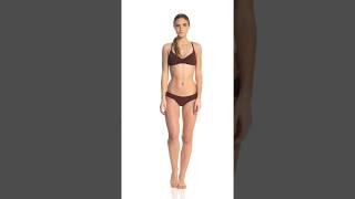 Boys + Arrows Burgundy Dylan Bikini Top | SwimOutlet.com