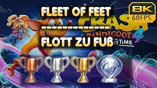 Crash bandicoot 4: It's about time | Fleet of Feet | Trophy | Achievement Guide