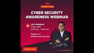 Cyber Security Awareness Webinar