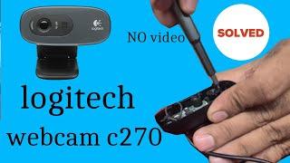 Logitech c270 webcam not working |solved