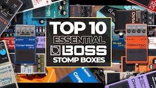 TOP 10 Essential Boss Stomp Boxes