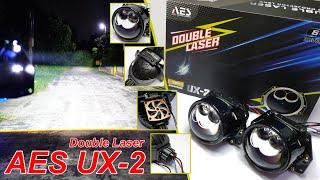 Review Projector Biled AES Double Laser UX 2 Lensa 3 Inchi Bluelens