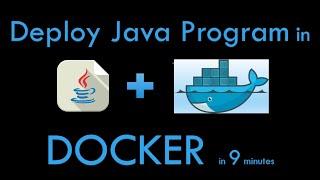 How to Create Docker Image for Java Application ||How to Dockerize an application ||Docker Container