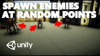 HOW TO RANDOMLY SPAWN ENEMY POSITIONS WITH C# UNITY TUTORIAL