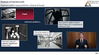 CIA Part 1 - Internal Audit Fraud Responsibilities