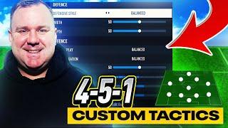 EAFC 24 - THE BEST 451 CUSTOM TACTICS + PLAYER INSTRUCTIONS!