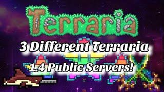 3 Of The Best Terraria Public Servers! (IOS/ANDROID) (ALL ITEMS SERVER) | Terraria 1.4