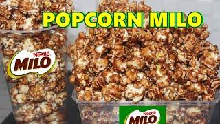 MEMBUAT POPCORN RASA MILO ENAK