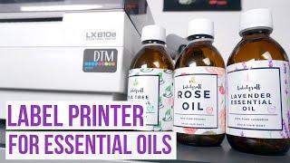 Durable Label Printer for Essential Oils