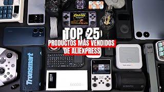 TOP 25 productos más vendidos de ALIEXPRESS  ¡Lo más genial y barato!