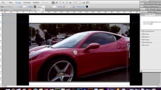 Adobe Muse CC Parallax Scrolling Tutorial | Scroll Activated Video Clip