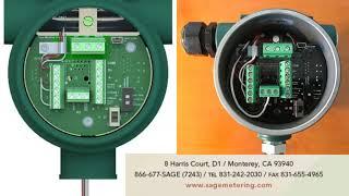 Sage Paramount Industrial Thermal Mass Flow Meter Demonstration