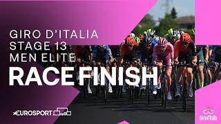 VICTORY IN CENTO!  | Giro D'Italia Stage 13 Race Finish | Eurosport Cycling