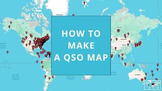 QSO Map from ADIF Tutorial (+LoTW log download)