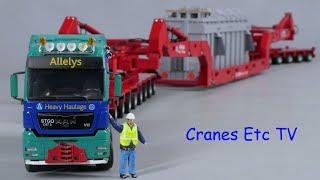 Conrad MAN TGX XXL SLT + Goldhofer Girder Frame 'Allelys' by Cranes Etc TV