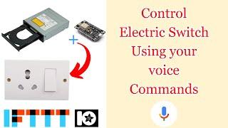 IoT based Smart Electric Switch Controller using Old PC DVD writer