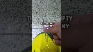 How to deflate a Ball without an Air Pump Needle