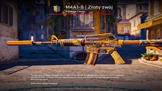 NAJŁADNIEJSZE SKINY DO M4A1-S W CS2  - Top 10 skinów