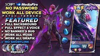 Script Skin Alpha Abyss General Void No Password | Full Effect & Voice - Patch Terbaru Mobile Legend