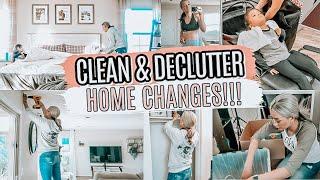 CLEAN & DECLUTTER 2020 | HOME CHANGES | GETTING IT ALL DONE!!!