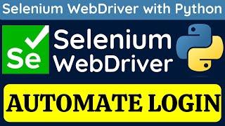 Selenium WebDriver with Python tutorial 8 | How to automate Login using selenium webdriver