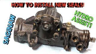 How to Rebuild a Saginaw Steering Gear Box (Detailed!) - Add Hydro Assist