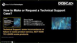 How to Make or Request a Technical Support Case