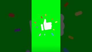 YouTube Shorts Like Animation #GreenScreen #CopyrightFree #Shorts #Like #Youtube