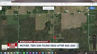 Mother, teen found dead after gas leak