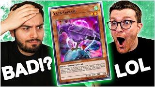 Hearthstone Pro Tries to Guess if a Yu-Gi-Oh! Card is Banned! ft.@Rarran