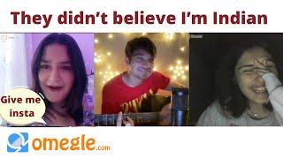 Indian Boy Sings Turkish | Shocking Reactions | Ometv | Omegle