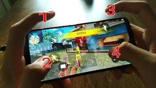 Four Fingers Claw Handcam 3 [ FREE FIRE MOBILE ]
