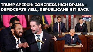 Trump Congress Speech: High Drama, Tension| Democrats All 'False', Republicans Hit Back| Watch