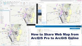 How to Share Web Map from ArcGIS Pro to ArcGIS Online