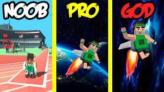 NOOB vs PRO  vs HACKER en Jetpack Jump