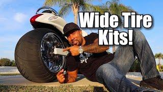 Why you Should or Shouldn't get a Motorcycle Wide Tire Kit!